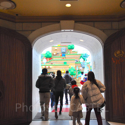 スーパーニンテンドーワールド入口