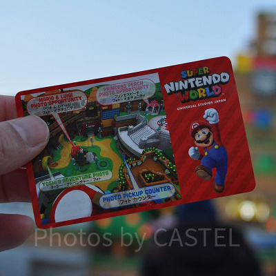 スーパーニンテンドーワールドのフォトカード