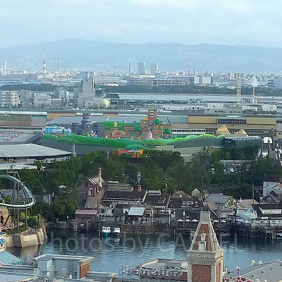 リーベルホテルから観た「SUPER NINTENDO WORLD」
