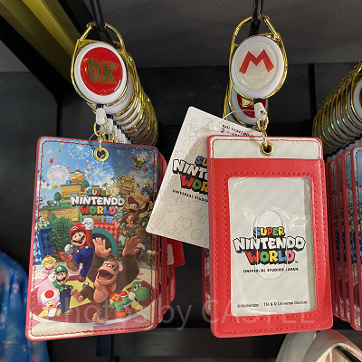 スーパーニンテンドーワールドリール付きチケットホルダー