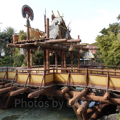 スイスファミリー・ツリーハウス：アドベンチャーランドの橋