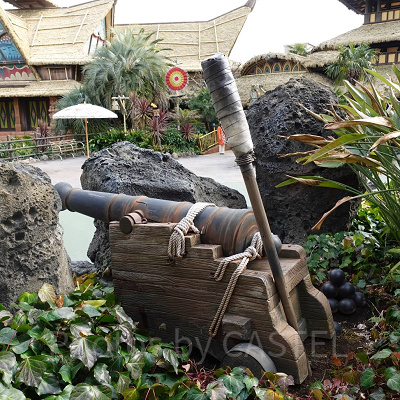 スイスファミリー・ツリーハウス：大砲