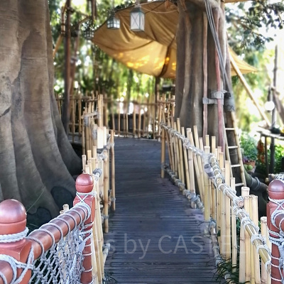 スイスファミリー・ツリーハウス：内観