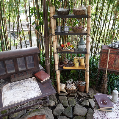 スイスファミリー・ツリーハウス：書斎