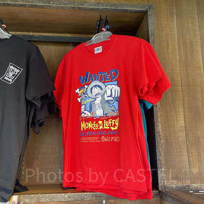 Tシャツ（ルフィ）（USJワンピースグッズ）