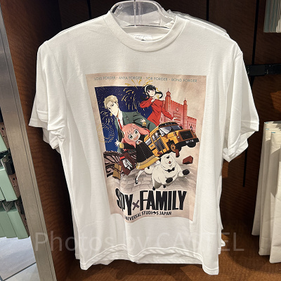 Tシャツ（USJ×スパイファミリーグッズ）