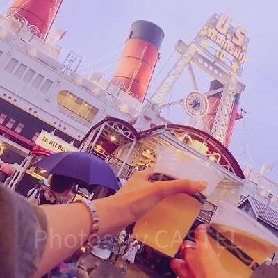 ディズニーシーで撮りました。