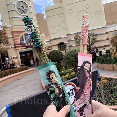 炭治郎チュリトス～抹茶チョコ～（左）