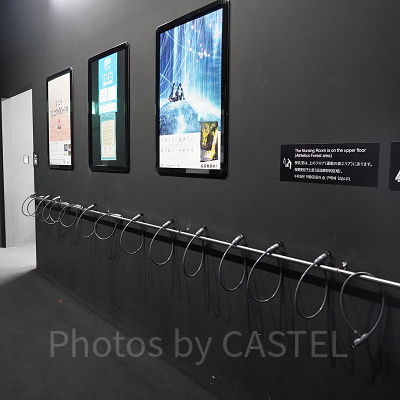 チームラボボーダレスお台場のベビーカー置き場