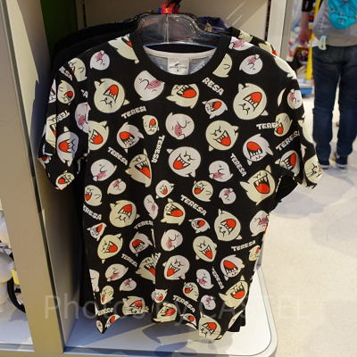 テレサグッズ：総柄Tシャツ 