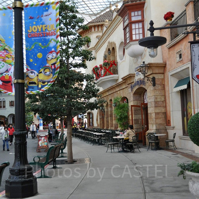 ビバリーヒルズブランジェリーのテラス