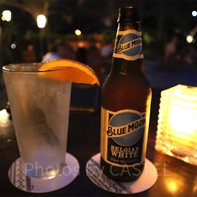 オレロ・ルームで飲むブルームーンは格別