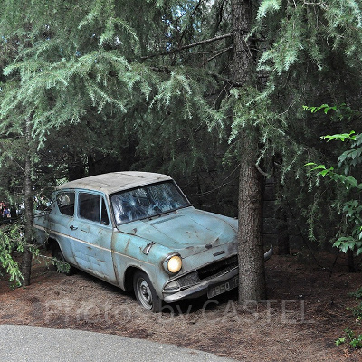 ハリーポッターに登場する空飛ぶ車／USJ