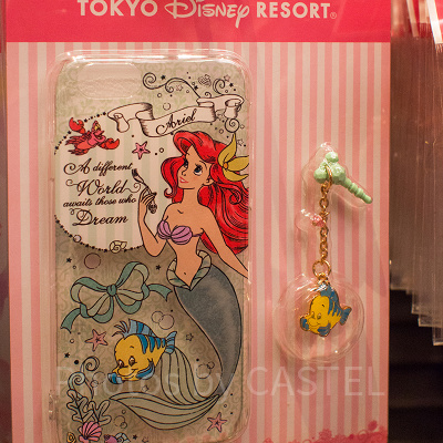 『リトル・マーメイド』スマホケース＆イヤホンジャックセット