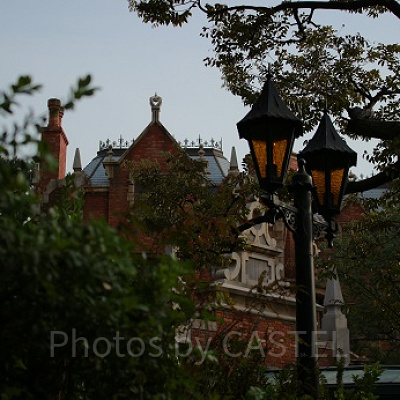 木々が生い茂って、ゴースト達が今にも飛び出して来そうですね。