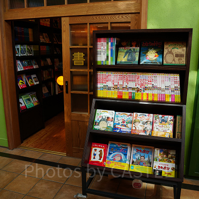 熱風書店にはジブリに関する本がたくさん