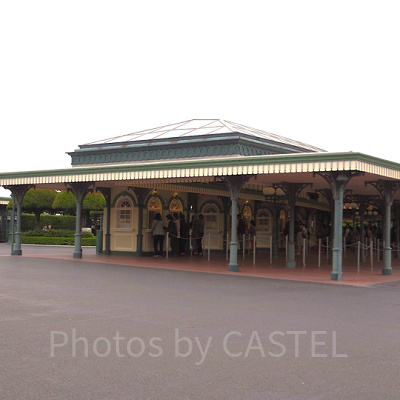 チケットブース。年パスユーザーは『チケブ』ということが多いです。