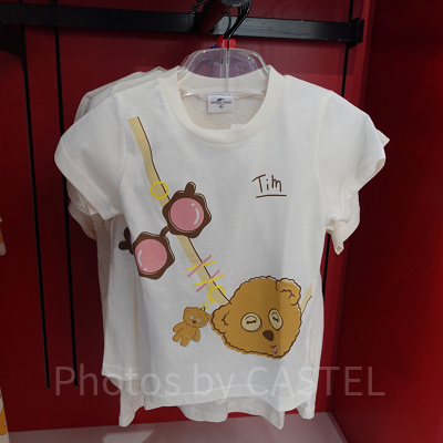 ティムTシャツ (ホワイト・キッズ)