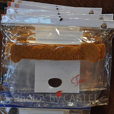 ティムのフェイスシールド