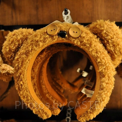 ティムのふわふわカチューシャ（ブラウン）