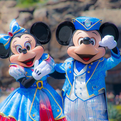 フリーグリでキャラクターと写真を撮るコツ-ディズニーシー編