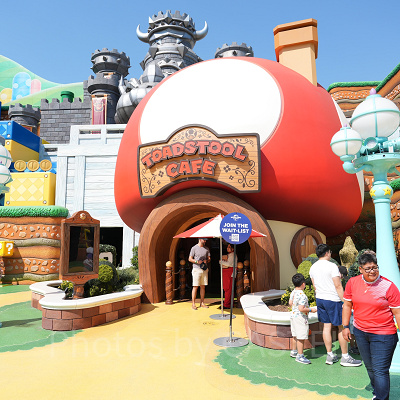 USHのToadstool Cafe（キノピオカフェ）