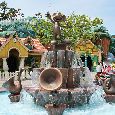 東京ディズニーランドの「トゥーンタウン」