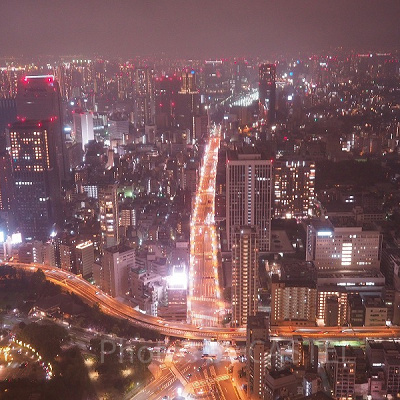 東京タワーの駐車場