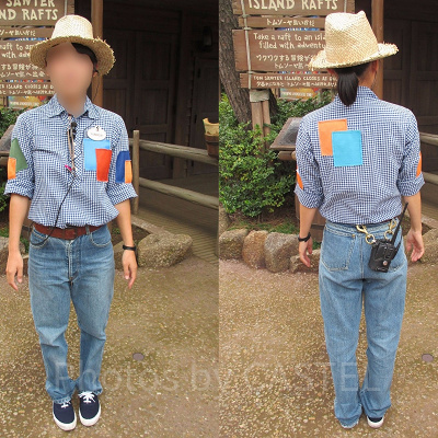 トムソーヤ島いかだのコスチューム