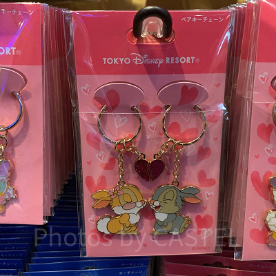 とんすけ＆ミスバニーキスペアキーチェーン