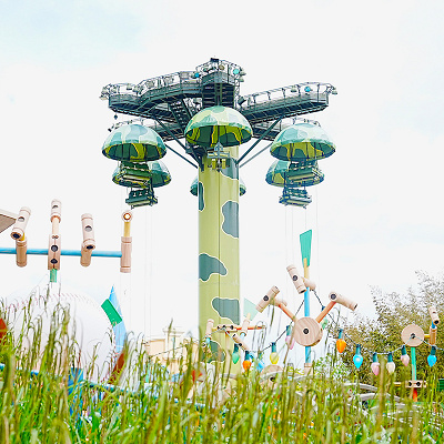 トイソルジャー・パラシュート・ドロップ(ディズニーランド・パリ)