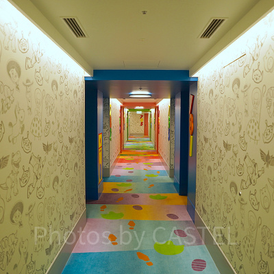 トイ・ストーリーホテルの写真映えスポット⑧：廊下