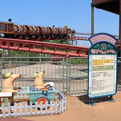 子供のコースターデビューにぴったりな「トロッココースター」