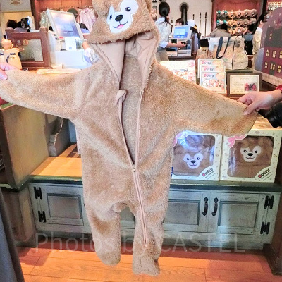 着ぐるみを広げた様子