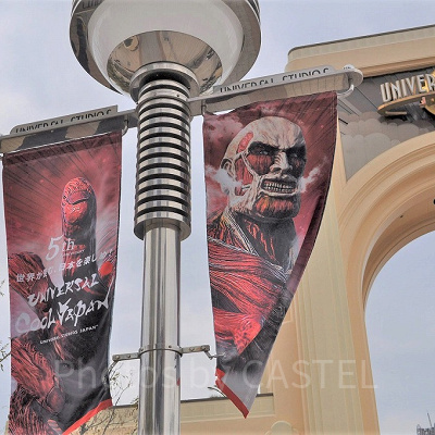ユニバーサルクールジャパン2019「進撃の巨人」装飾／USJ