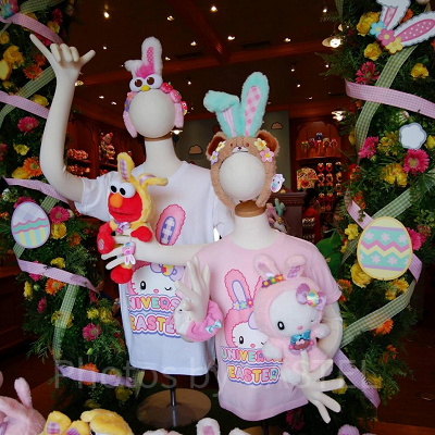 ユニバーサル イースターのディスプレイ／USJ