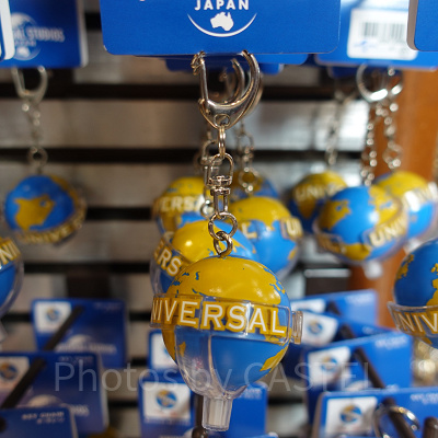 ユニバーサル・グローブキーチェーン(クリア)