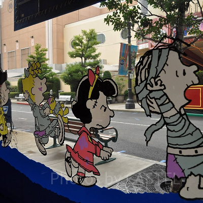 ユニバのキャラクターもハロウィン仕様に