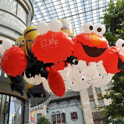 ユニバのエルモ風船は笑顔がキュート