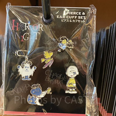ユニバハロウィン2022グッズ:ピアス&カフセット