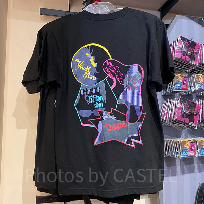 ユニバハロウィン2022グッズ：Tシャツ（裏）