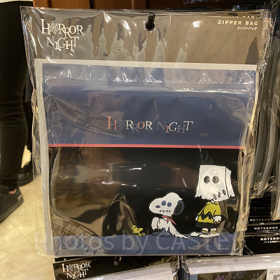 ユニバハロウィン2022グッズ：ジッパーバッグ