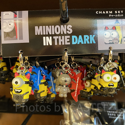 ユニバハロウィン2022グッズ：ミニオン＆ティムのチャームセット