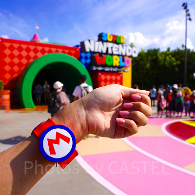 ユニバ「マリオエリア」のパワーアップバンド