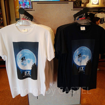 ユニバーサルスタジオセレクトのE.T.のTシャツ（3,900円）