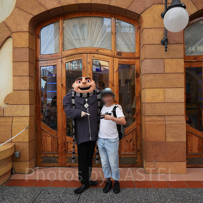 ユニバーサルスタジオシンガポール(USS)：ミニオン＆グルーとグリーティング