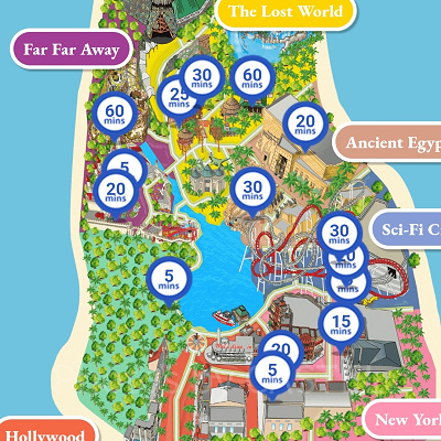 ユニバーサルスタジオシンガポール(USS)：公式アプリ