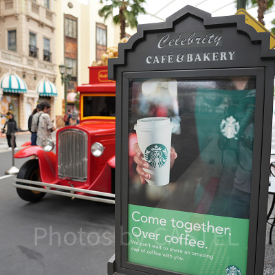 ユニバーサルスタジオシンガポール(USS)：スターバックスコーヒー