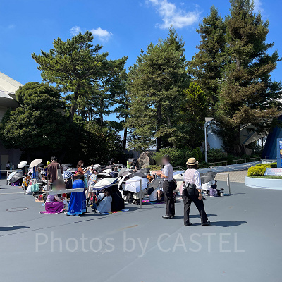 クラブマウスビートの自由席の様子