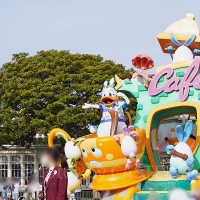 うさたま大脱走！のフロート⑤ドナルド・プルート